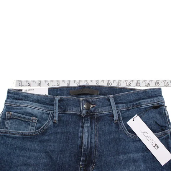 Joe's Jeans NWT Denim Jeans Size 30 US The Asher In Blue Cotton Blend